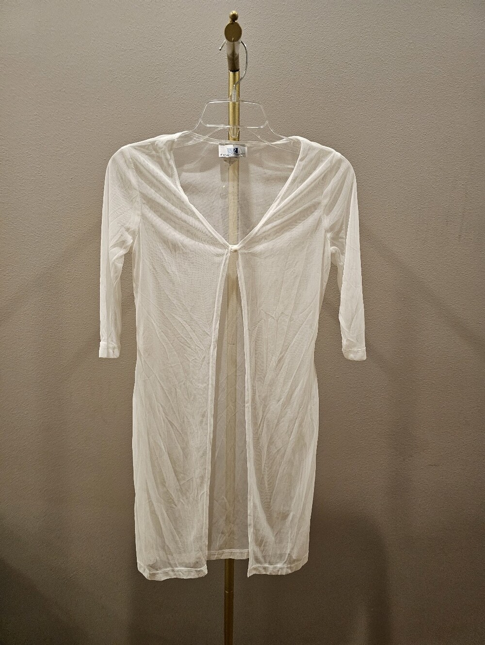 Vintage Candy Rocket Sheer White Cover-Up
